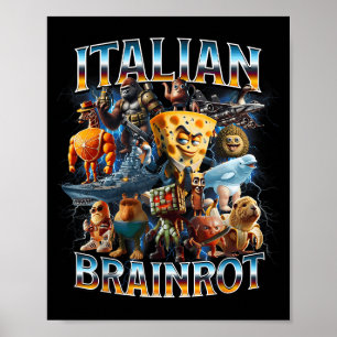 Póster Putrefacción cerebral italiana Putrefacción cerebr