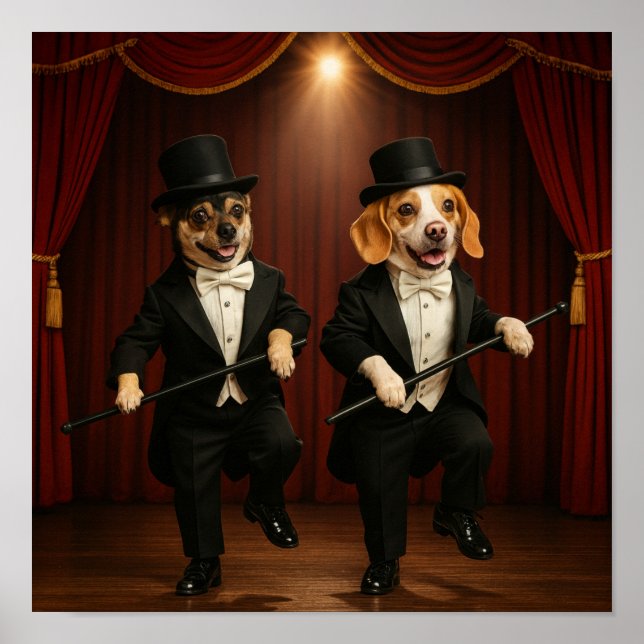 Póster "Putting On The Ritz" (Frente)