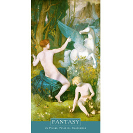 Póster Puvis de Chavannes Fantasy Pegasus CC0036