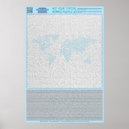 Póster PUZZLE #5: Países - Diabolico