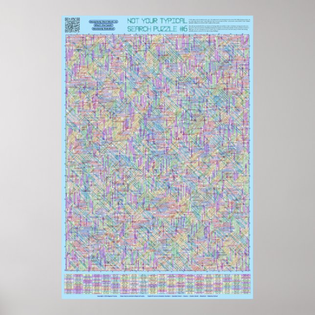 Póster PUZZLE #6: Grupos de animales - Diabolíticos resue (Frente)