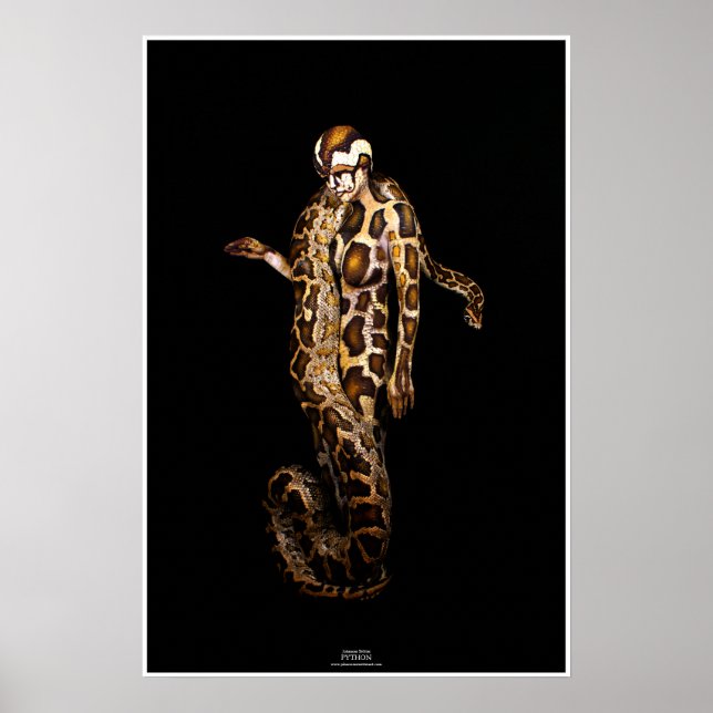 Póster Python de Johannes Stötter (Frente)