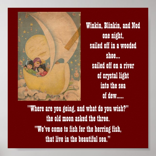 Póster q-6 winklen blinken y nod (Frente)