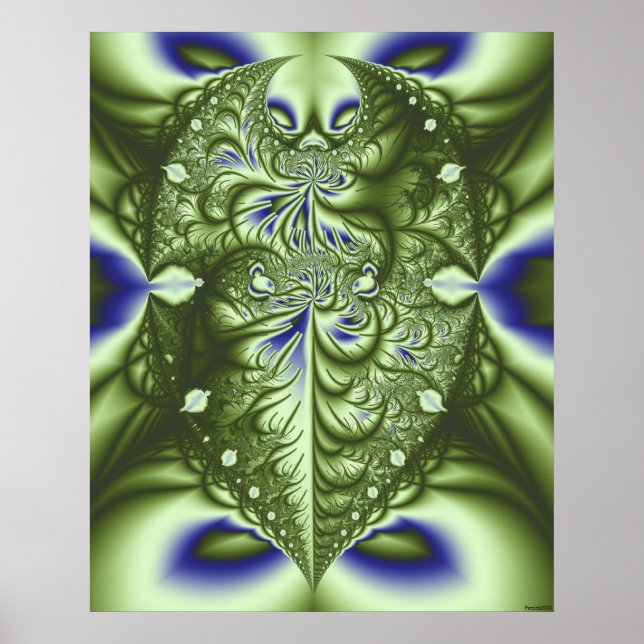 Póster Q de matriz (Frente)