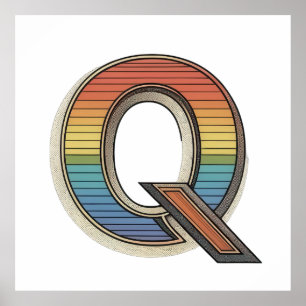 Póster Q Radiant