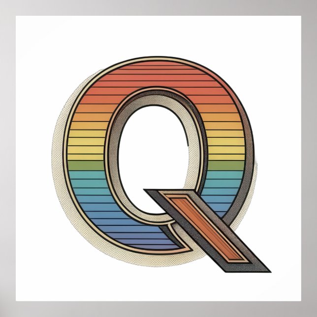 Póster Q Radiant (Frente)