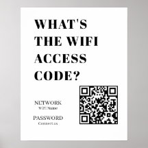 QR personalizado de WiFi | ¿Cuál es el código de W