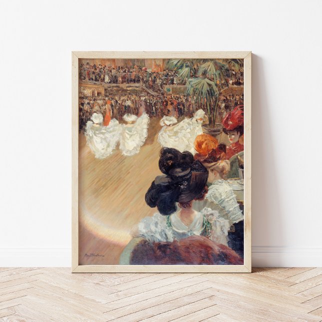 Póster Quadrille au bal Tabarin | Louis Abel-Truchet (Subido por el creador)