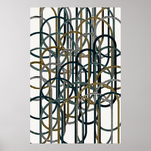 Póster Quantum Geometric Design physics  (Frente)