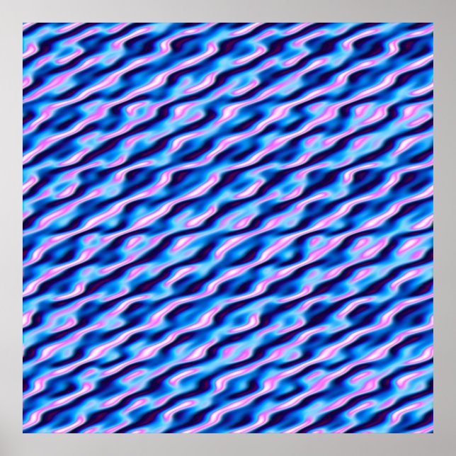 Póster Quantum Glitch Pattern  (Frente)