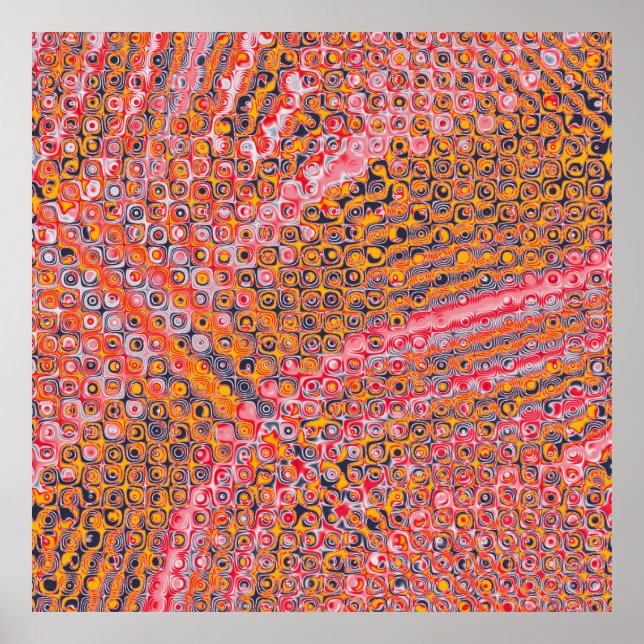 Póster Quantum physics contemporary wall decor  (Frente)