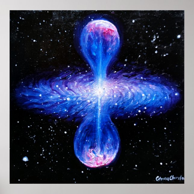 Póster Quasar azul (Frente)