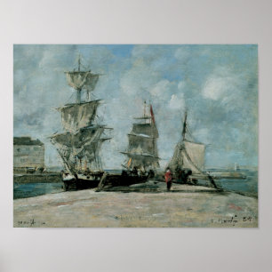Póster Quay en Honfleur