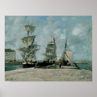 Póster Quay en Honfleur
