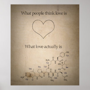 Póster Qué amor parece realmente