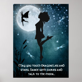 Póster Que bailes con hadas, zapato duro de baile irlandé