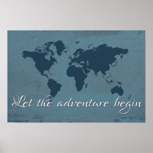 Póster Que comience la aventura