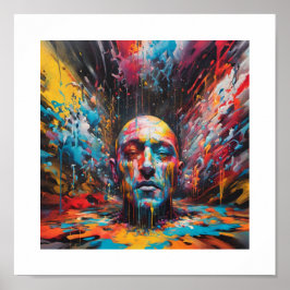 Póster Que Dios divida al poster del firmamento