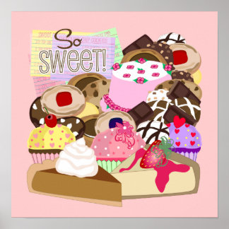 Póster ¡Qué dulce!