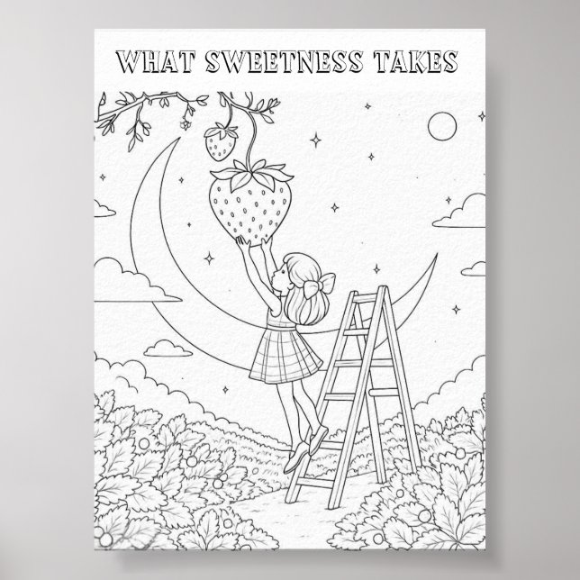 Póster Qué Dulce Toma 1.1 (Frente)