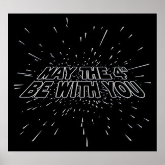 Póster Que el 4 esté contigo