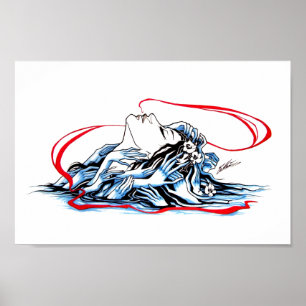 Póster Qué el agua me dio