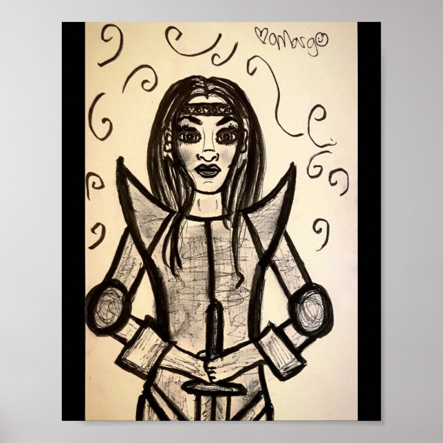 Póster Que el amor sea tu armadura (Frente)