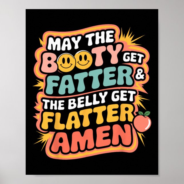 Póster Que El Booty Se Ponga Más Rápido Y Que El Belly Se (Frente)