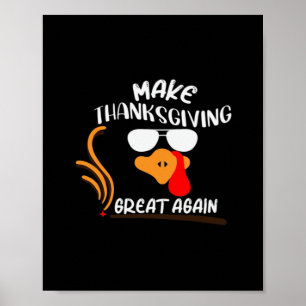 Póster Que el día de Acción de Gracias vuelva a ser grand