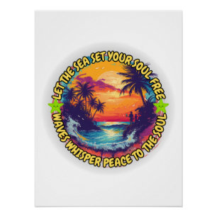 Póster Que el mar libere tu alma