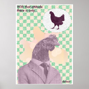 Póster ¿Qué eres Pollo?