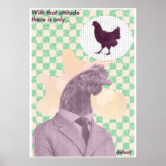Póster ¿Qué eres Pollo?