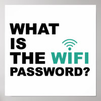 ¿Qué es lo gracioso de la contraseña de WIFI?