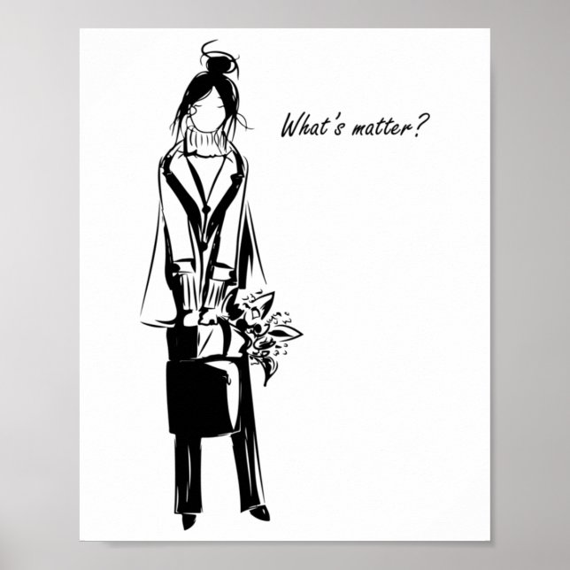 Póster Qué es Pegatina (Frente)