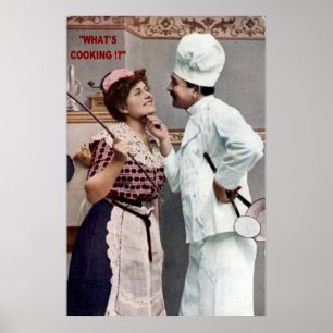 PÓSTER ¿QUÉ ESTÁ COCINANDO?
