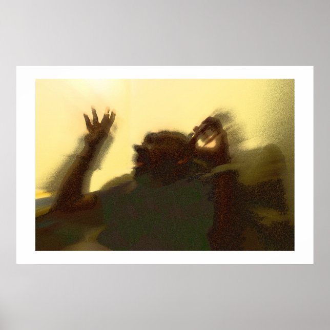 Póster ¿Qué está pasando? (Frente)