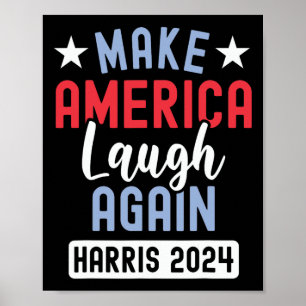 Póster Que Estados Unidos vuelva a reír como presidente 2