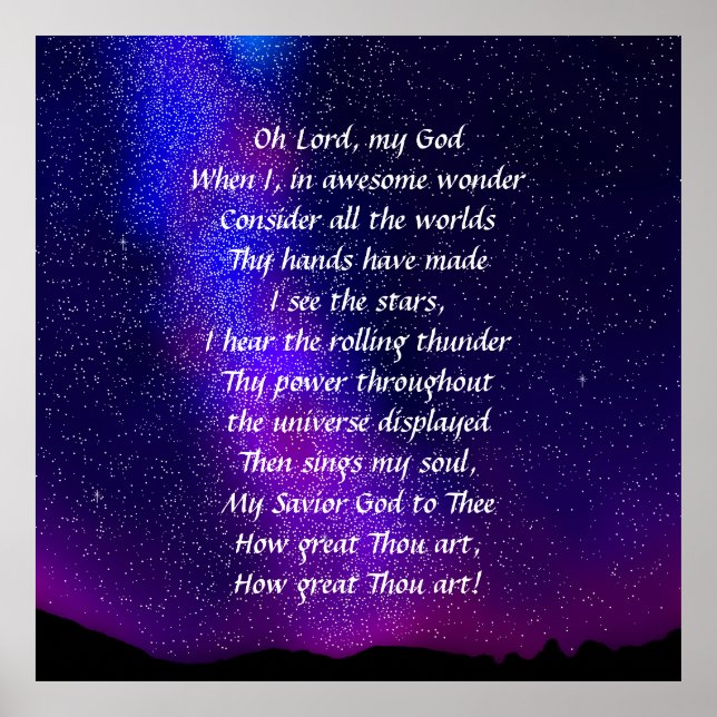 Póster Qué grande eres (Frente)