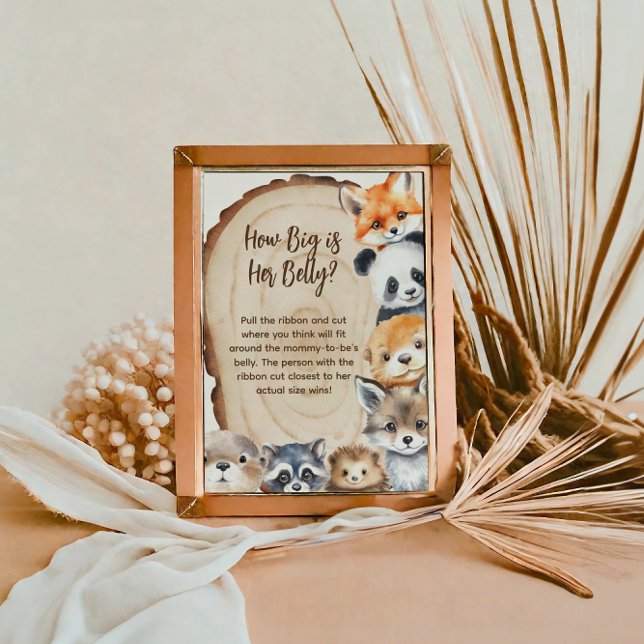 Póster Qué grande es su Rótulo de caza de animales en Woo (Subido por el creador)