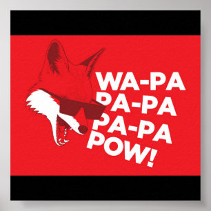 Póster Qué hace el Fox para decir el poster