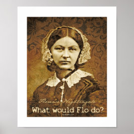 Póster ¿Qué haría Florence Nightingale?