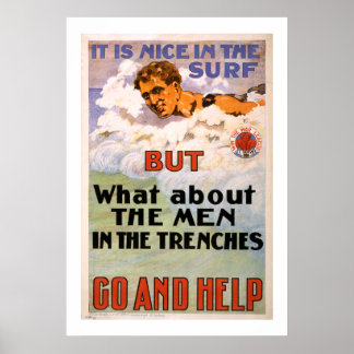 Póster Qué hay de los hombres en las tendencias (blanco)