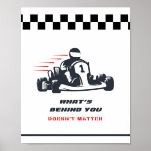 Póster ¿Qué hay detrás de ti?