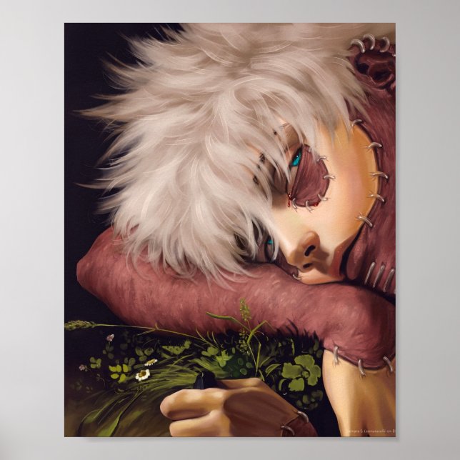 Póster Que la belleza salga de las cenizas (Frente)