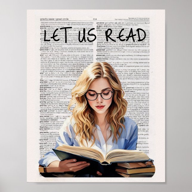 Póster Que leamos (Frente)