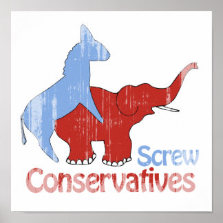 Póster Que los conservadores se desvanezcan