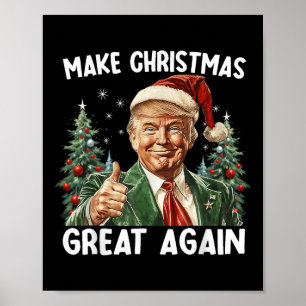 Póster Que los Navidades vuelvan a ser divertidos Santa T