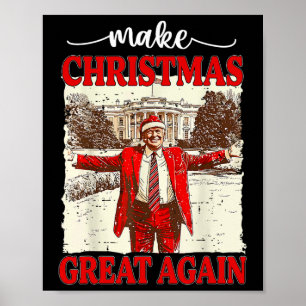 Póster Que los Navidades vuelvan a ser divertidos Santa T