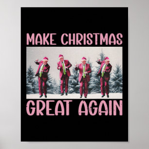 Póster Que los Navidades vuelvan a ser divertidos Santa T