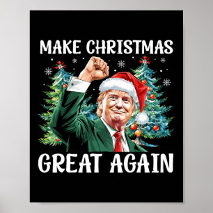 Póster Que los Navidades vuelvan a ser divertidos Santa T